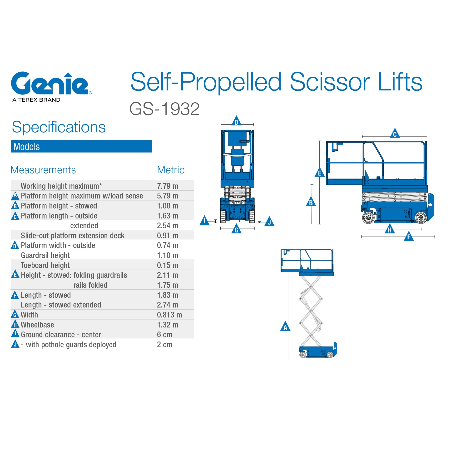 Genie GS-1932 – 8m