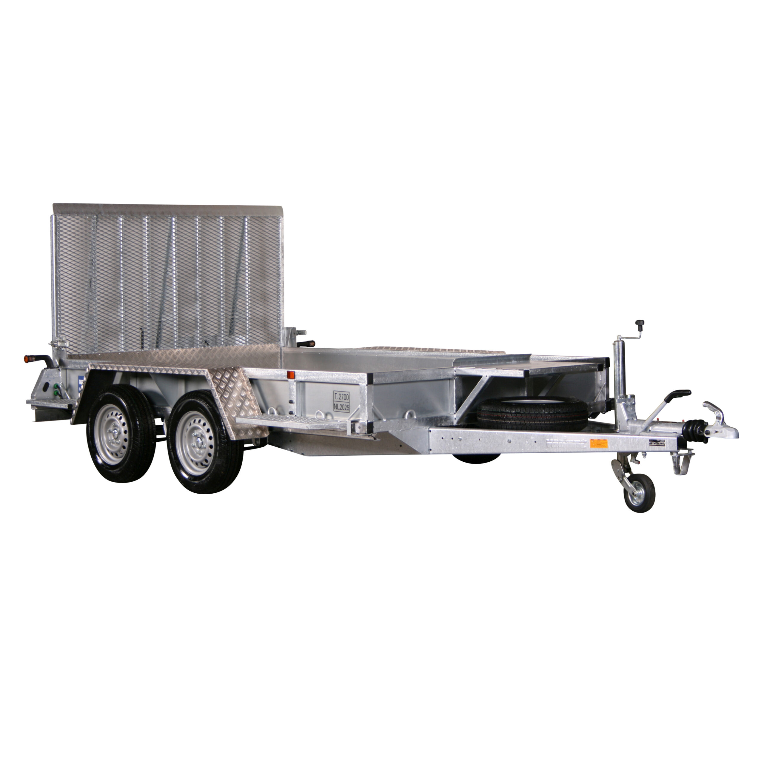 Maskintrailer – 2700 kg